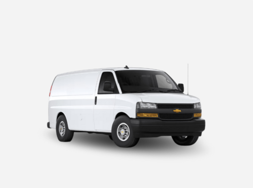 chevy express white van model